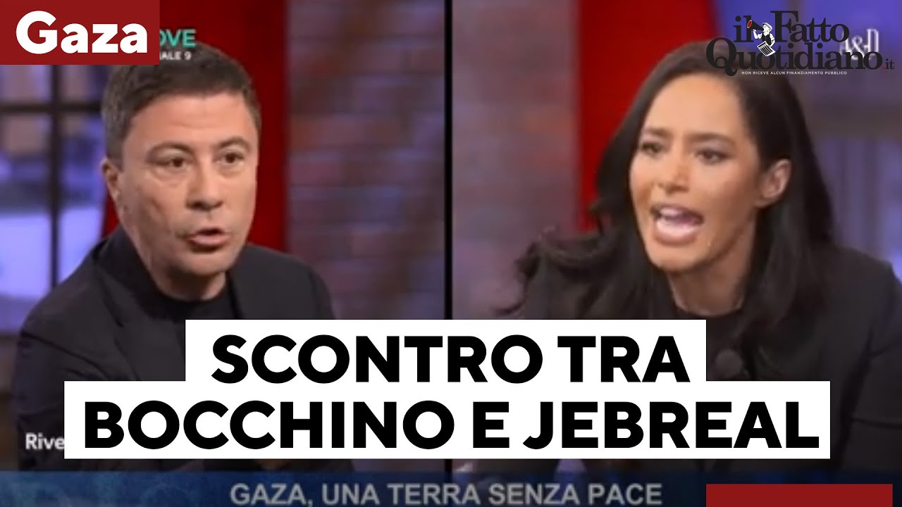 Scontro tra Bocchino e Jebreal: 