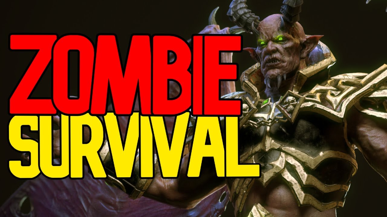 ZOMBIE SURVIVAL in Warcraft 3 | BUILDING AN EMPIRE