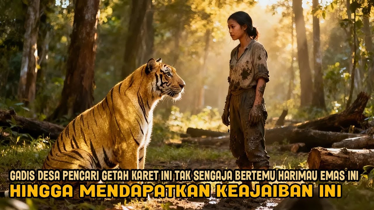 VIRAL! GADIS DESA PENCARI GETAH KARET TAK SENGAJA BERTEMU HARIMAU EMAS HINGGA MENDAPATKAN KEAJAIBAN