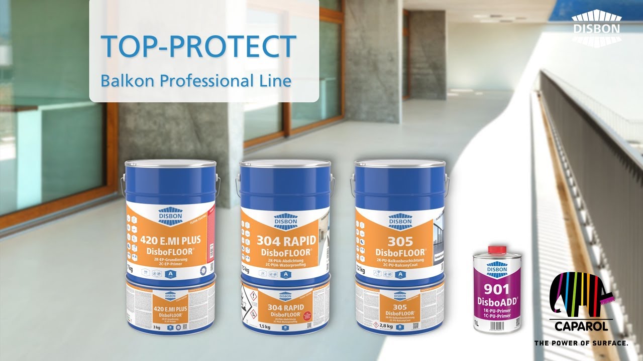 Caparol how-to: instructievideo Disbon TOP-PROTECT vloercoating