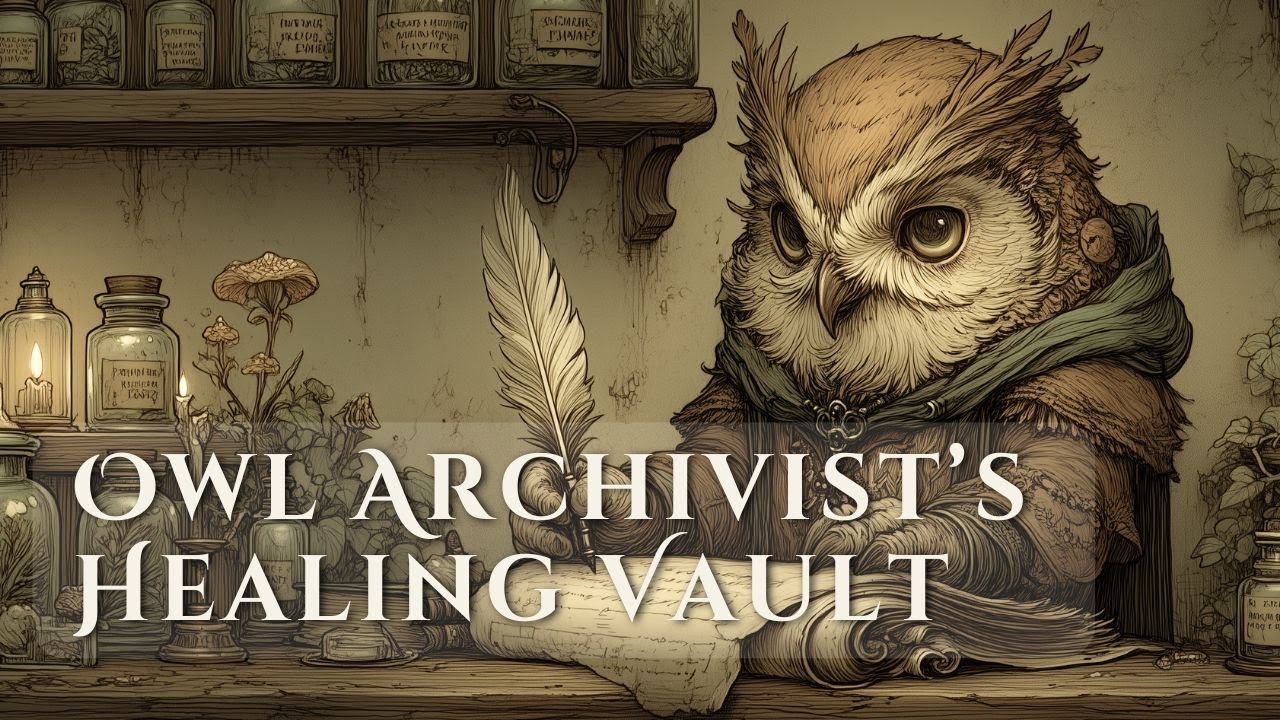 Fantasy Music for Quiet Healing &ndash; Tales from the Owl Archivist&rsquo;s Vault