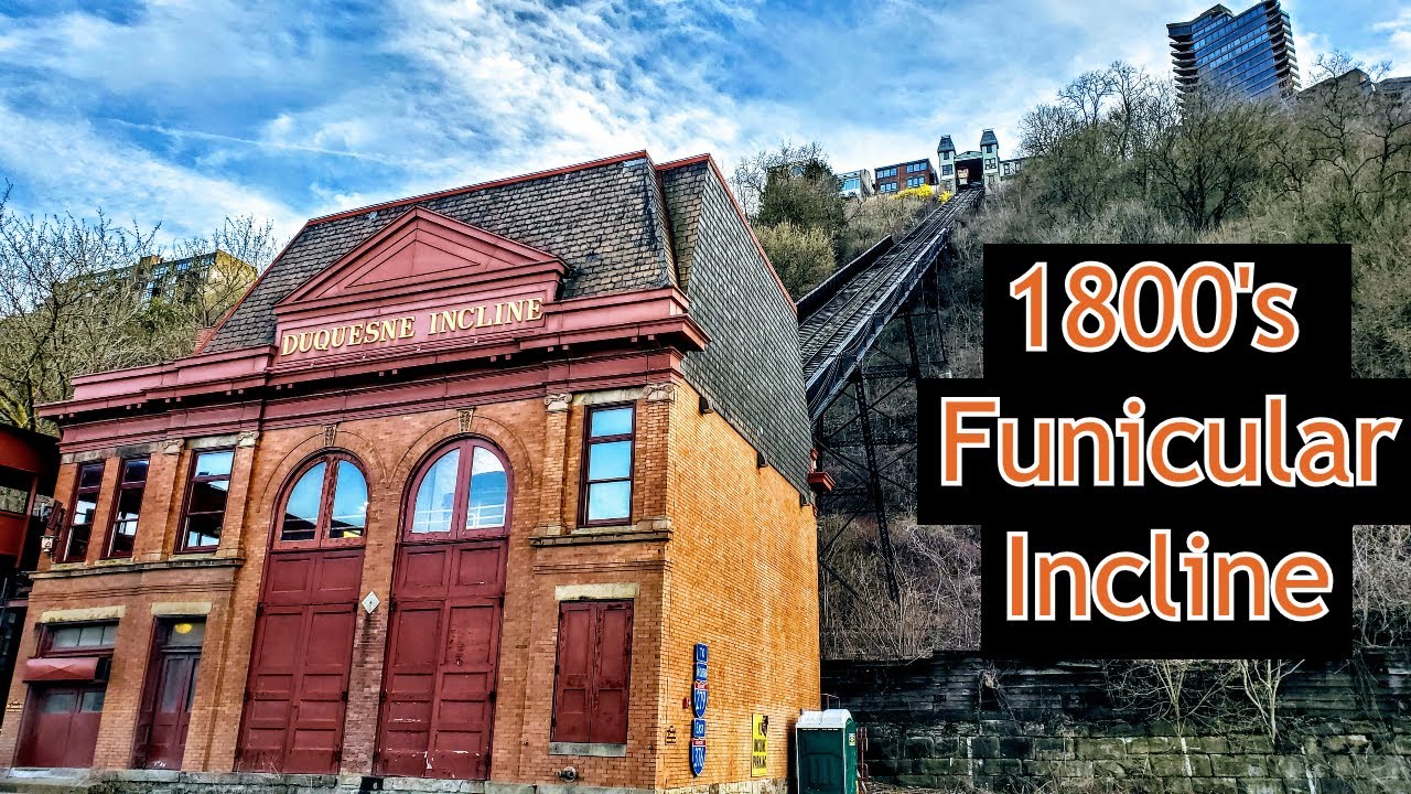 1877 DUQUESNE Incline (Downtown Pittsburgh) - Mount Washington Pittsburgh