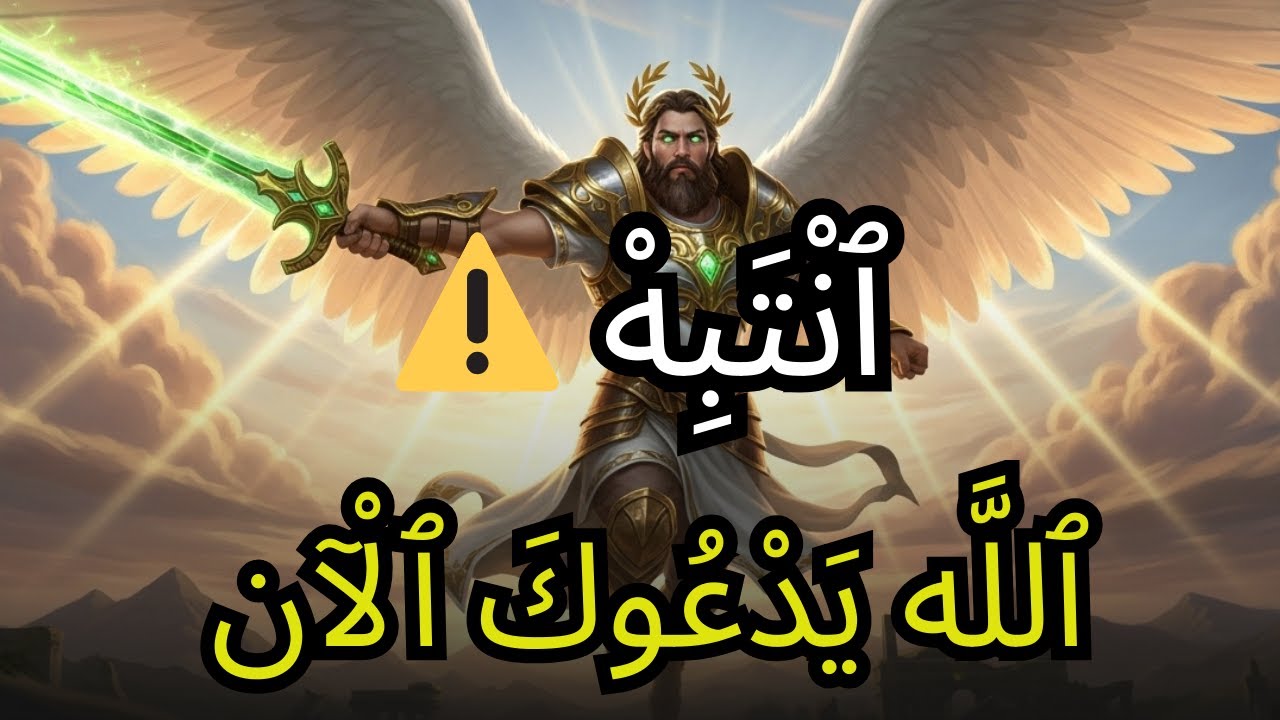 يَا مَنْ ٱخْتَارَهُ ٱللَّه ⚠️ هَٰذَا وَقْتُ ٱلِٱنْتِبَاهِ وَٱلرُّجُوعِ
