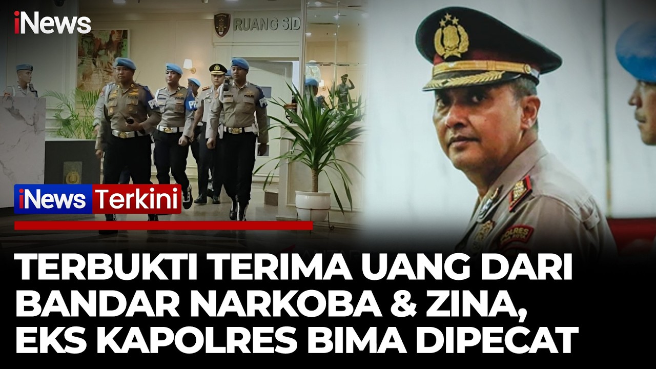 Eks Kapolres Bima AKBP Didik Dipecat, Terbukti Terima Uang dari Bandar Narkoba | iNews Terkini 20/2