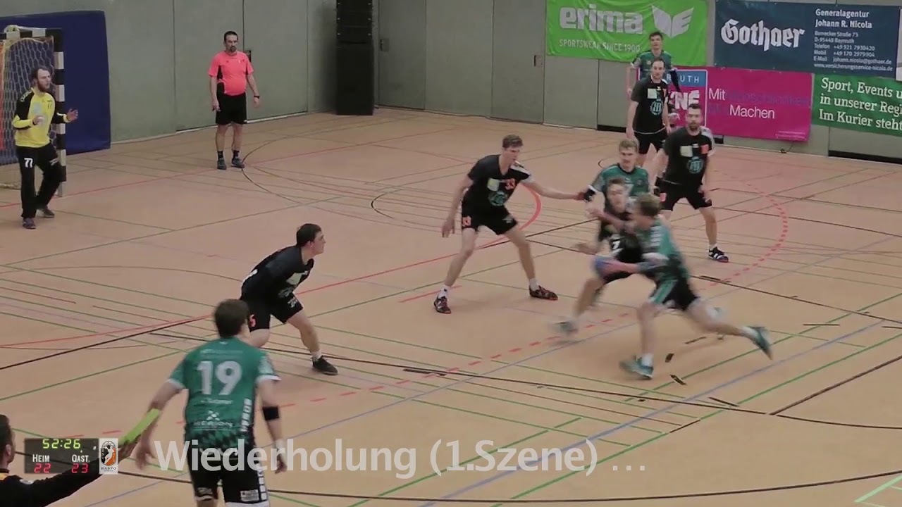 Handballregeln: Schrittfehler?