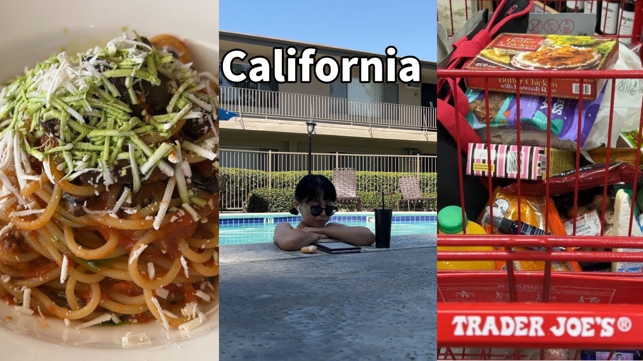 [🇺🇸 Cali VLOG] #84 El CoyoteㅣTrader Joe’s FavoritesㅣSurviving summer in LA