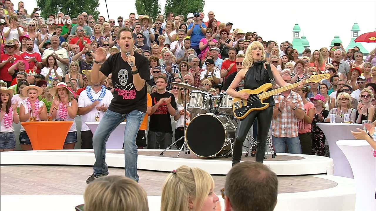 19.07.2015 ZDF Fernsehgarten - Peter Wackel 