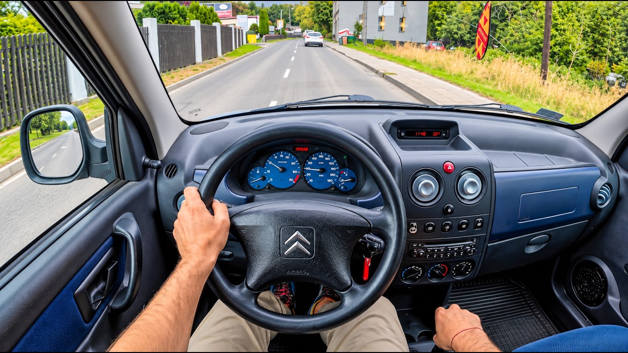 2005 Citroen Berlingo (109 HP) POV Test Drive | #2946
