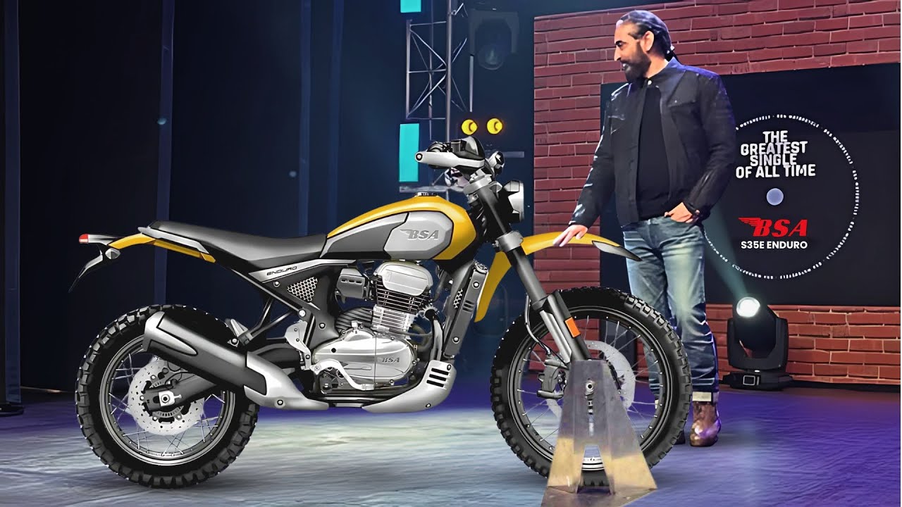 2026 NEW BSA S35E ENDURO BETTER THAN TRIUMPH SCRAMBLER 400X