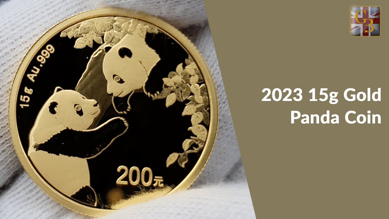 2023 15g Gold Panda Coin