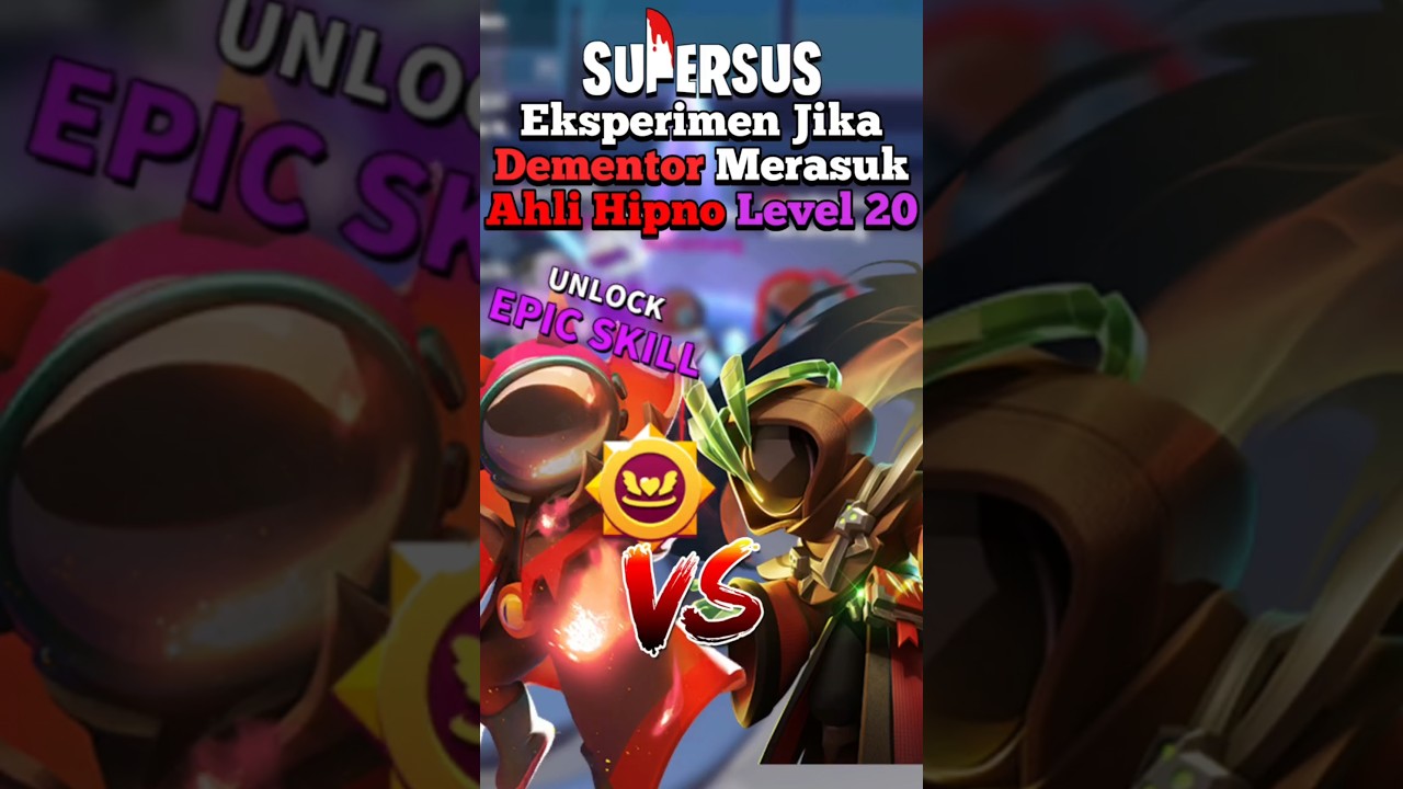 Eksperimen jika Dementor Merasuk Ahli Hipnotis yang pakai Skill Epik di Super Sus #shorts #supersus