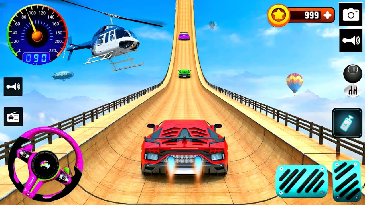 Ramp Truck Racing 3D Gameplay _ Android || Ramp Car Stunts Racing Video Car #Simulator TGL🔥 Stunt Gm