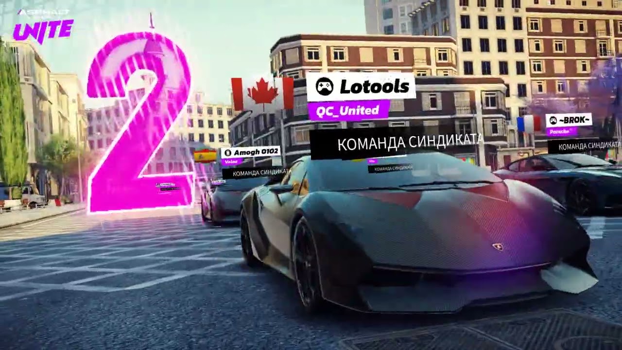 369 Асвальт,Asphalt Legends Unite, гонки сражение за тачки ,фарш,адреналин, сетевая
