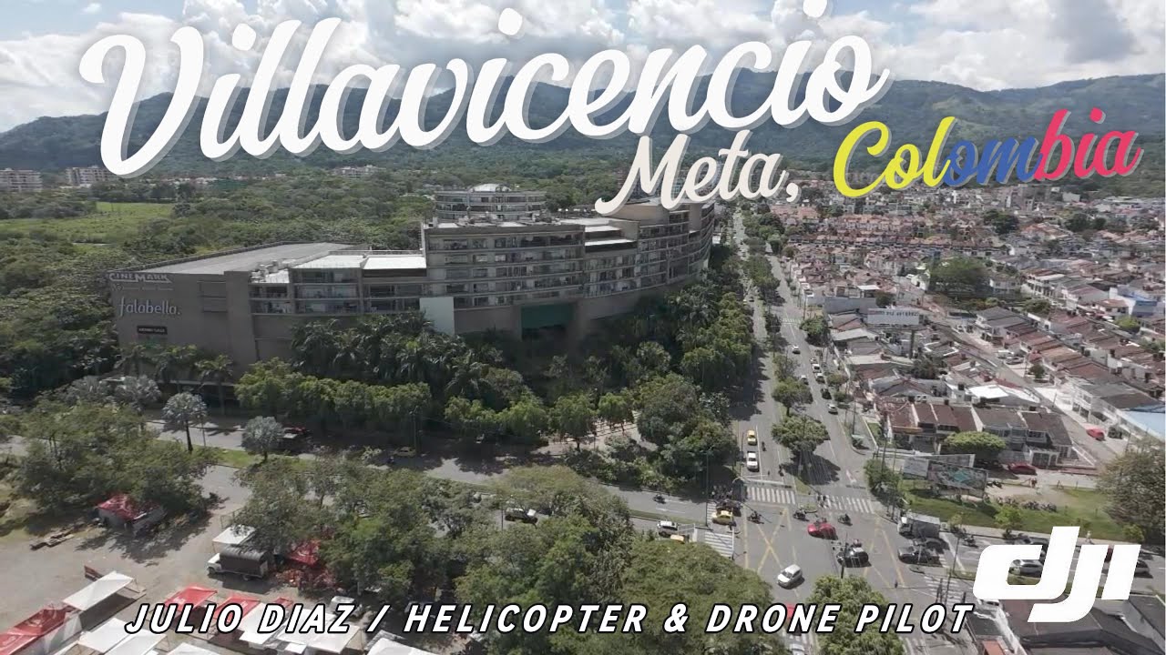 Villavicencio Colombia, Sector del Buque, #drone #dji #2024