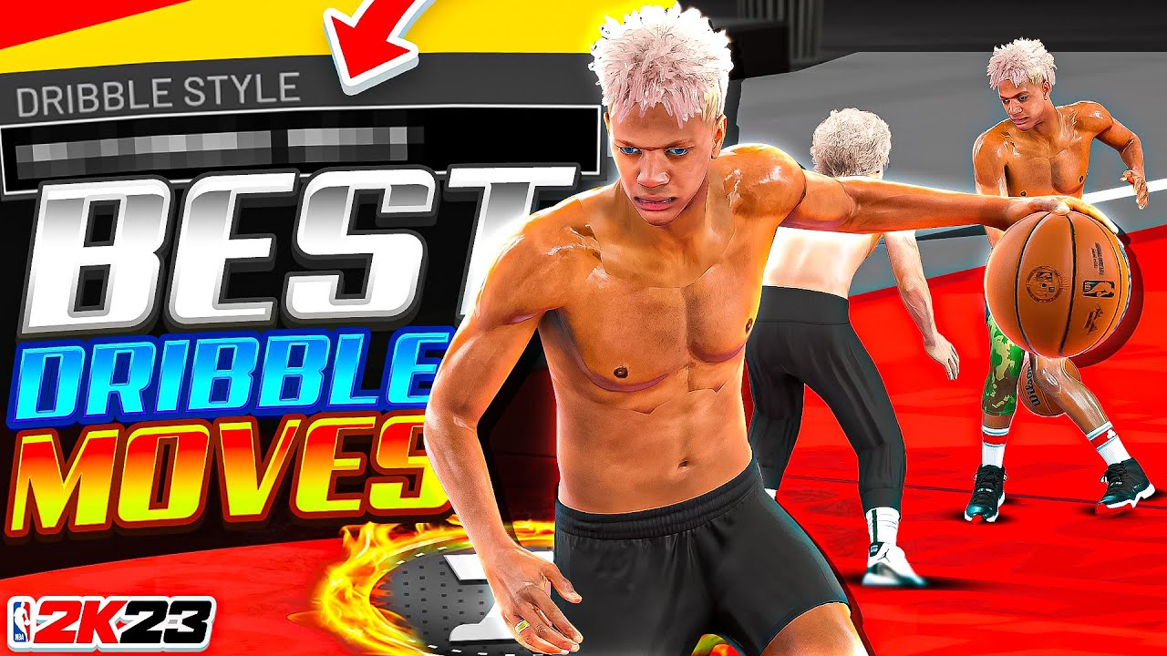 NEW BROKEN DRIBBLE  MOVES SPAM! BEST DRIBBLE MOVES IN NBA2K23 FOR ALL BUILDS TUTORIAL...
