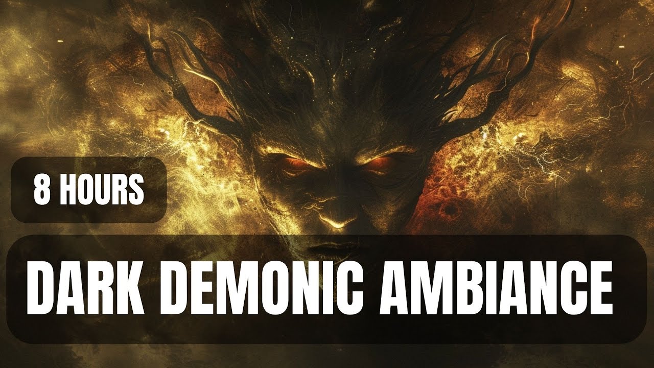 Demon's Visage: Dark Ambiance of Infernal Resonance  #ambiance #hell #ambience