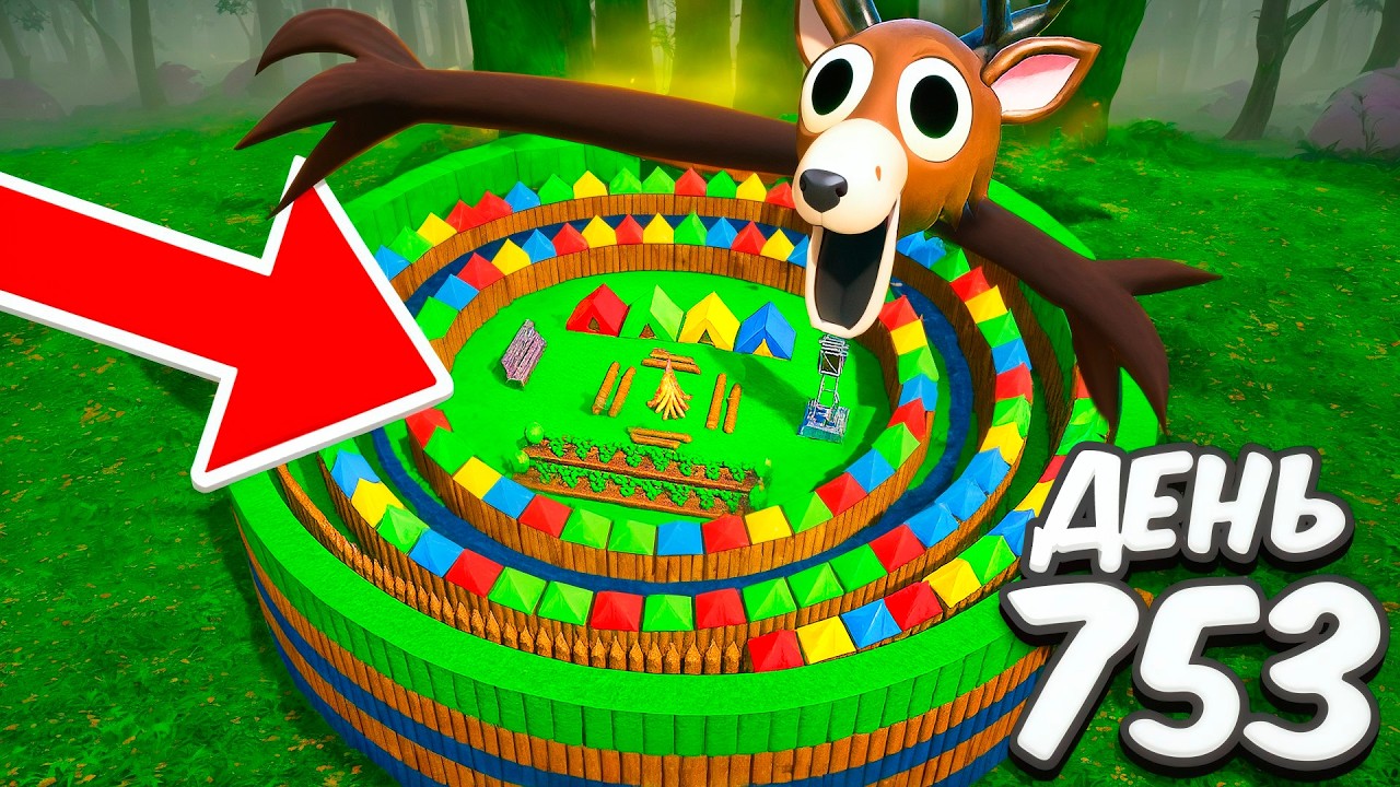 Я построил САМУЮ БЕЗОПАСНУЮ БАЗУ ИЗ 1.000 СЛОЕВ в 99 НОЧЕЙ В ЛЕСУ в ROBLOX