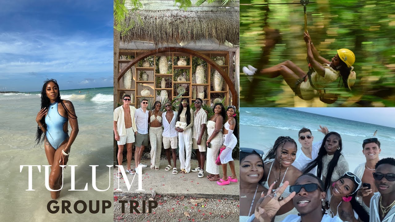 GROUP TRIP VLOG! TULUM TRAVEL VLOG | AIRBNB TOUR, UNFORGETTABLE MEMORIES & MORE!