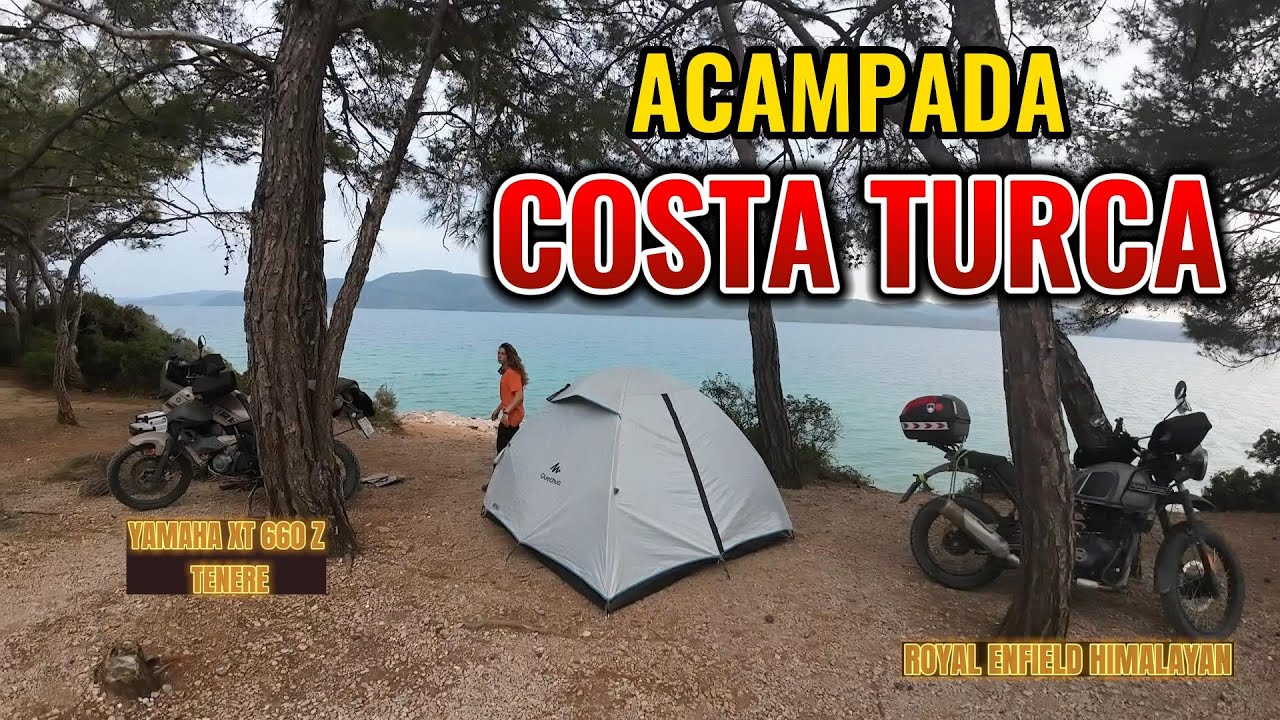 MOTOS | ACAMPADA | TURQUIA | desde ESPAÑA hasta INDIA en MOTO | (English subtitles) | #19