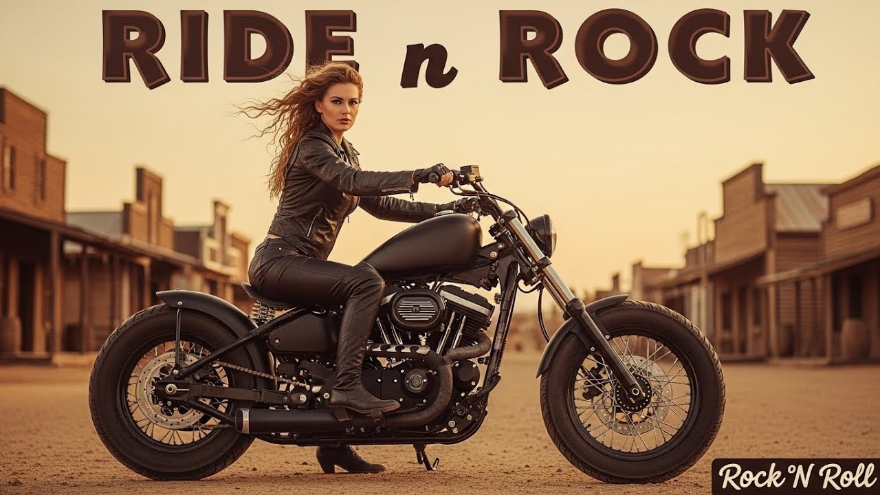 Best Music RIDE ’N ROCK 🎶 Born Wild, Ride Loud 🔥 Rock n Roll for Free Spirits
