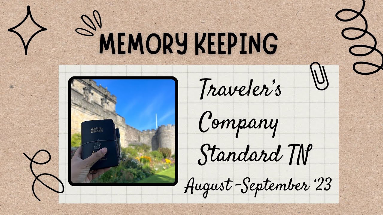 Memory journal flip through August - September