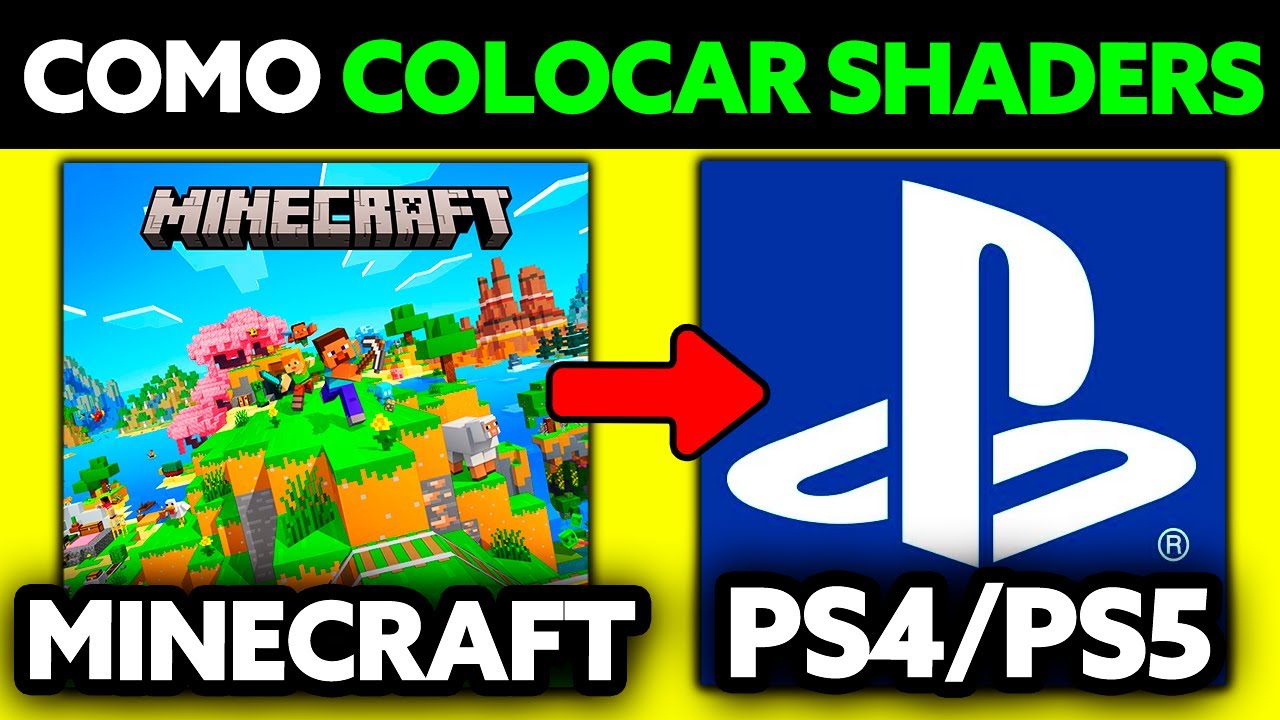 Como Colocar Shaders no Minecraft PS4/PS5 (2025) - Passo a Passo