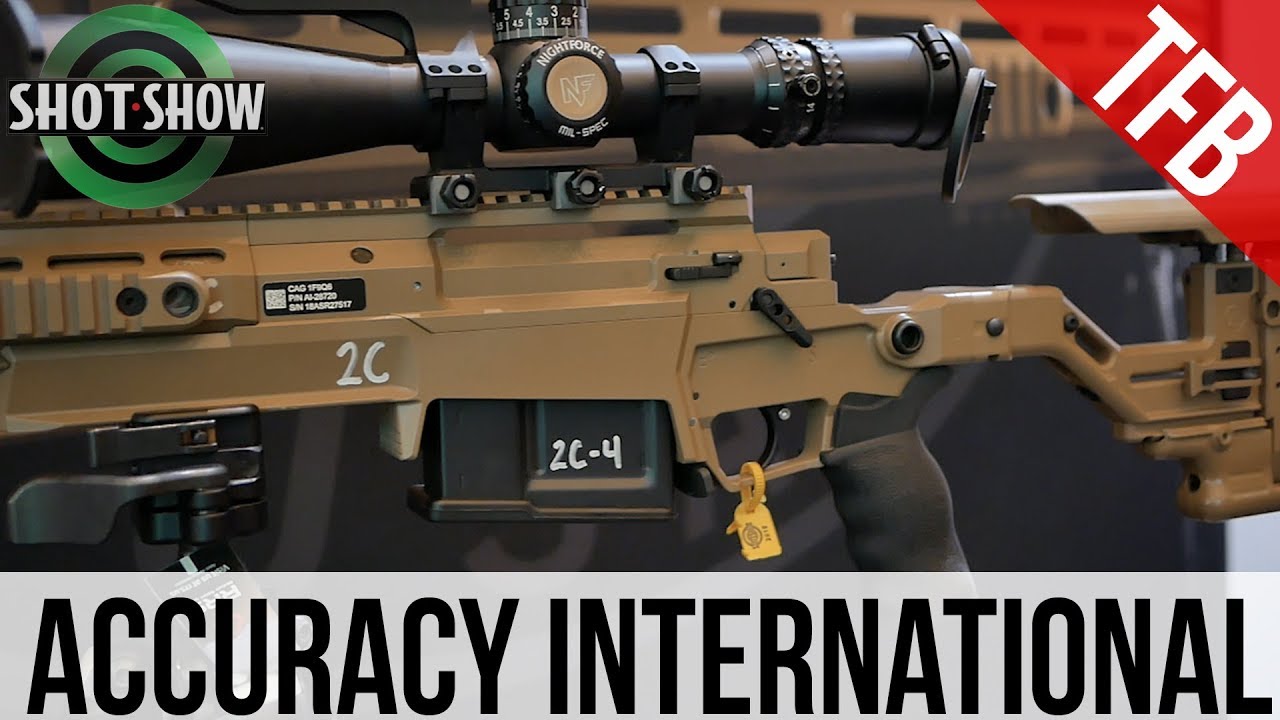 [SHOT Show 2019] Accuracy International's ASR Entry and Commercial Sale