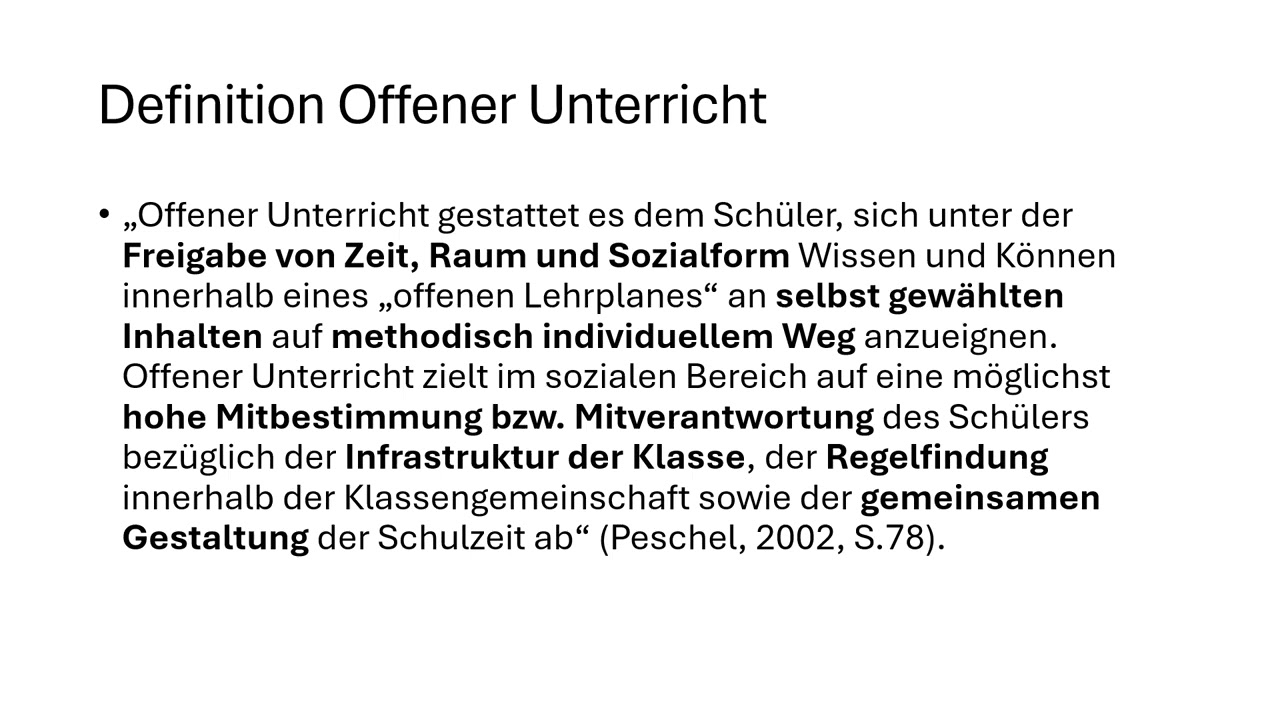 Integrierte Förderung / Präsentation von Ole