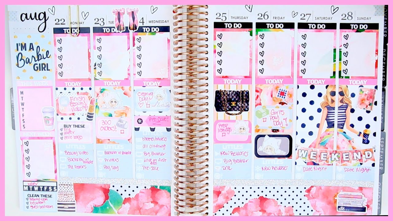 Barbie Girl // Plan With Me!