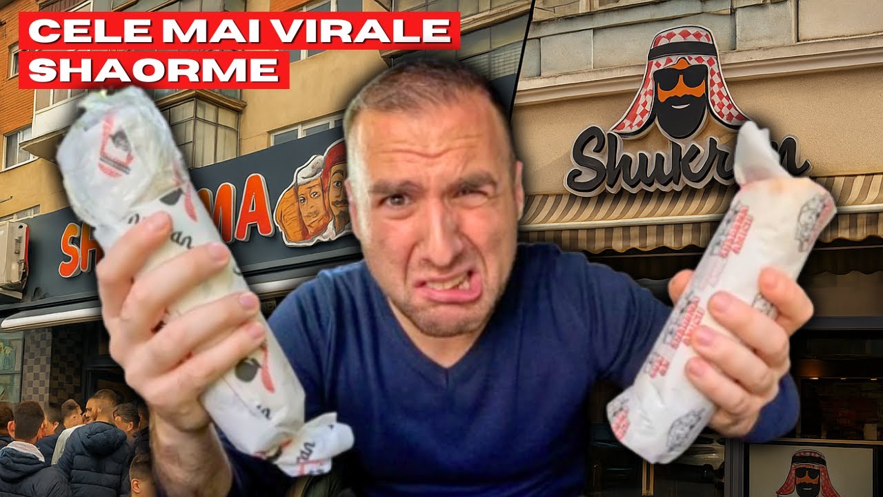 Cea mai buna SHAORMA din CRAIOVA - Amicii vs Shukran