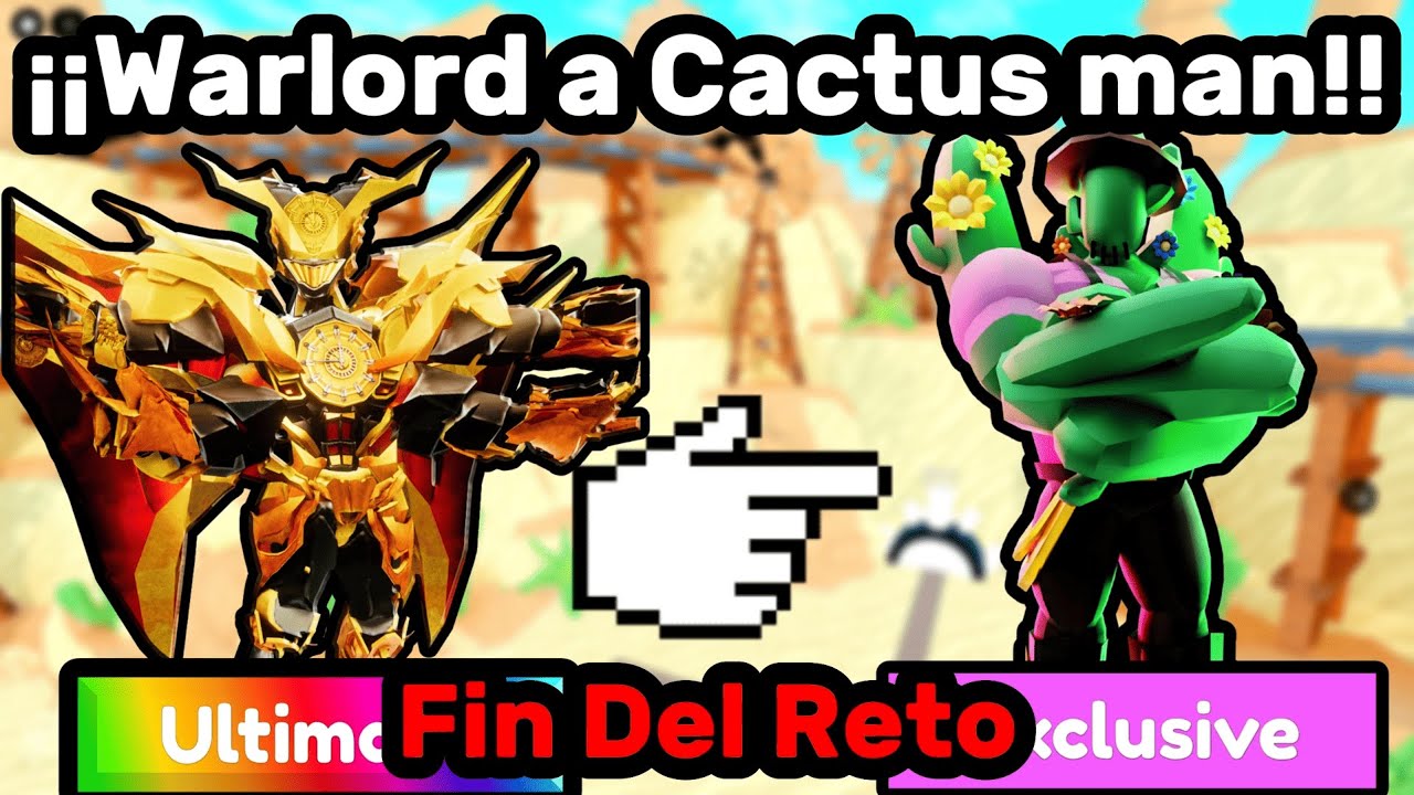 Warlord Clockman a Titan Cactus Man FINAL (Mi último video de TTD) Toilet tower defense #ttd