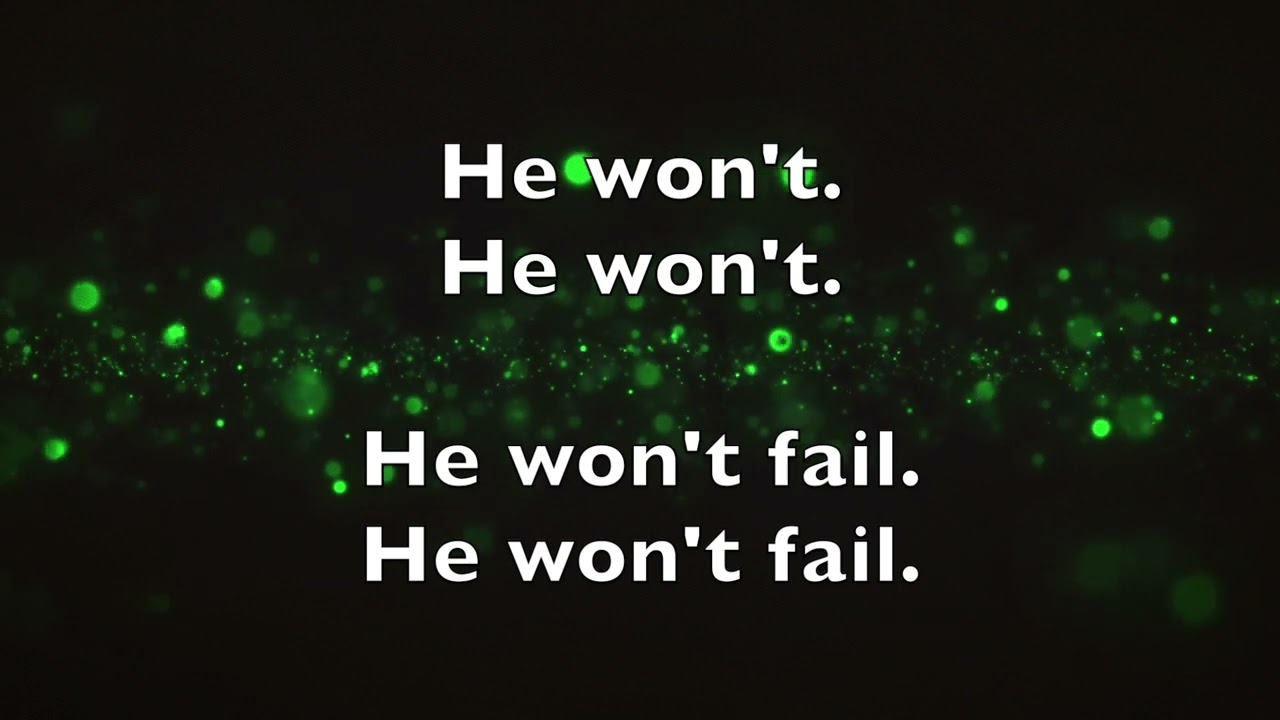 Firm Foundation (He Won't) (LYRICS)- Maverick City Music