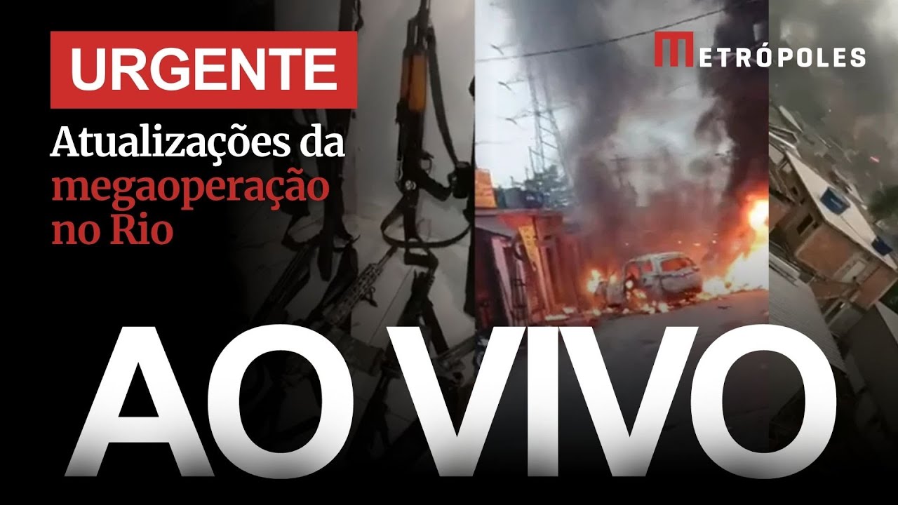 URGENTE: opera&ccedil;&atilde;o mais letal do Rio deixa 64 mortos, sendo quatro policiais
