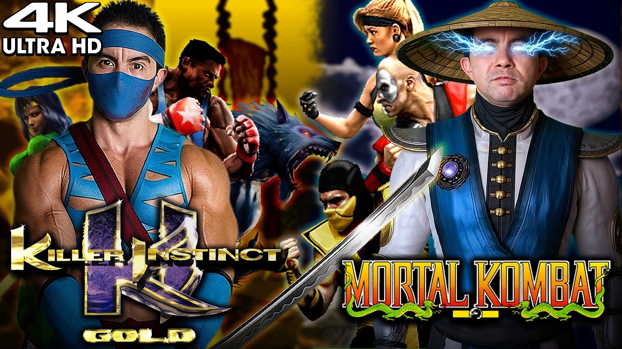 MORTAL KOMBAT + KILLER INSTINCT!  ULTRA COMBO OU FATALITY?!