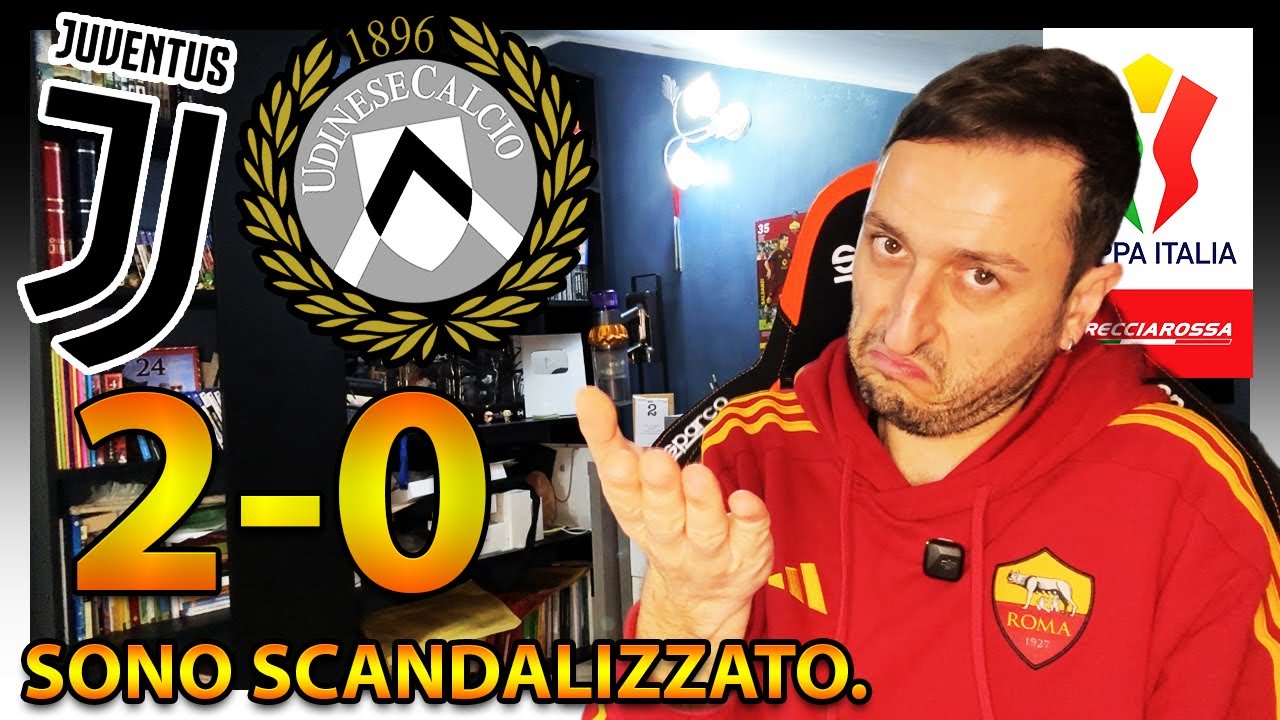 SONO SCANDALIZZATO. JUVENTUS-UDINESE 2-0