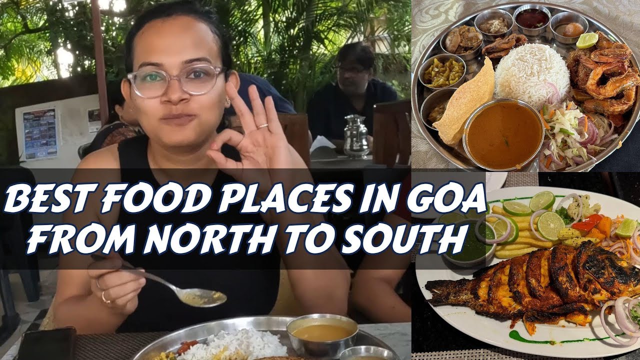GOA FOOD VLOG | Trying The Best Food in GOA From North to South | Best CAFE'S in GOA | Fish Thali