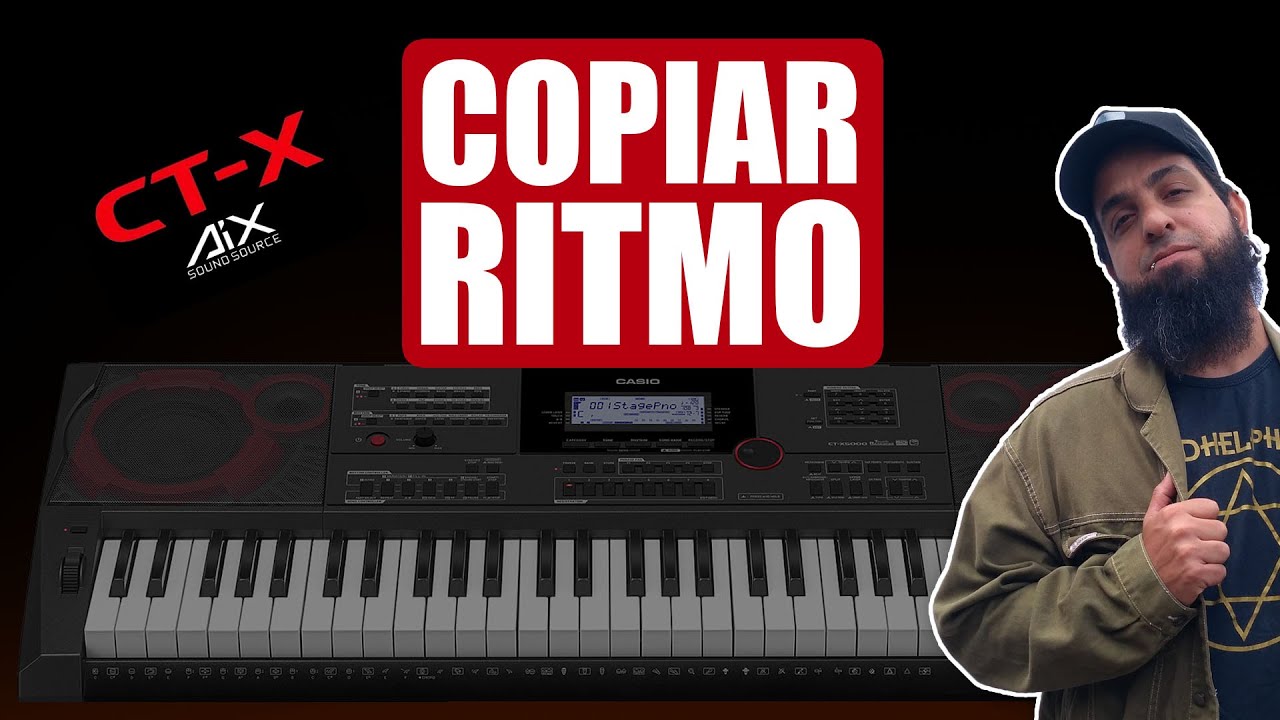 Como Copiar Um Ritmo No Pendrive E Como Carregar Em Outro | Casio CT-X5000