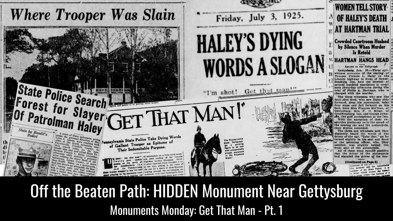 Off the Beaten Path: HIDDEN Monument Near Gettysburg | Monuments Monday | Get That Man Pt. 1