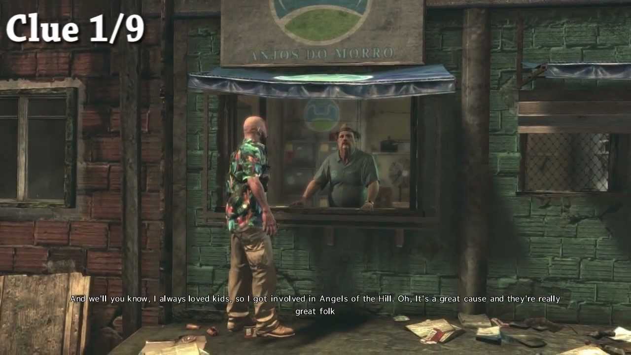 Max Payne 3 - Chapter VII: Clues and Golden Guns Locations