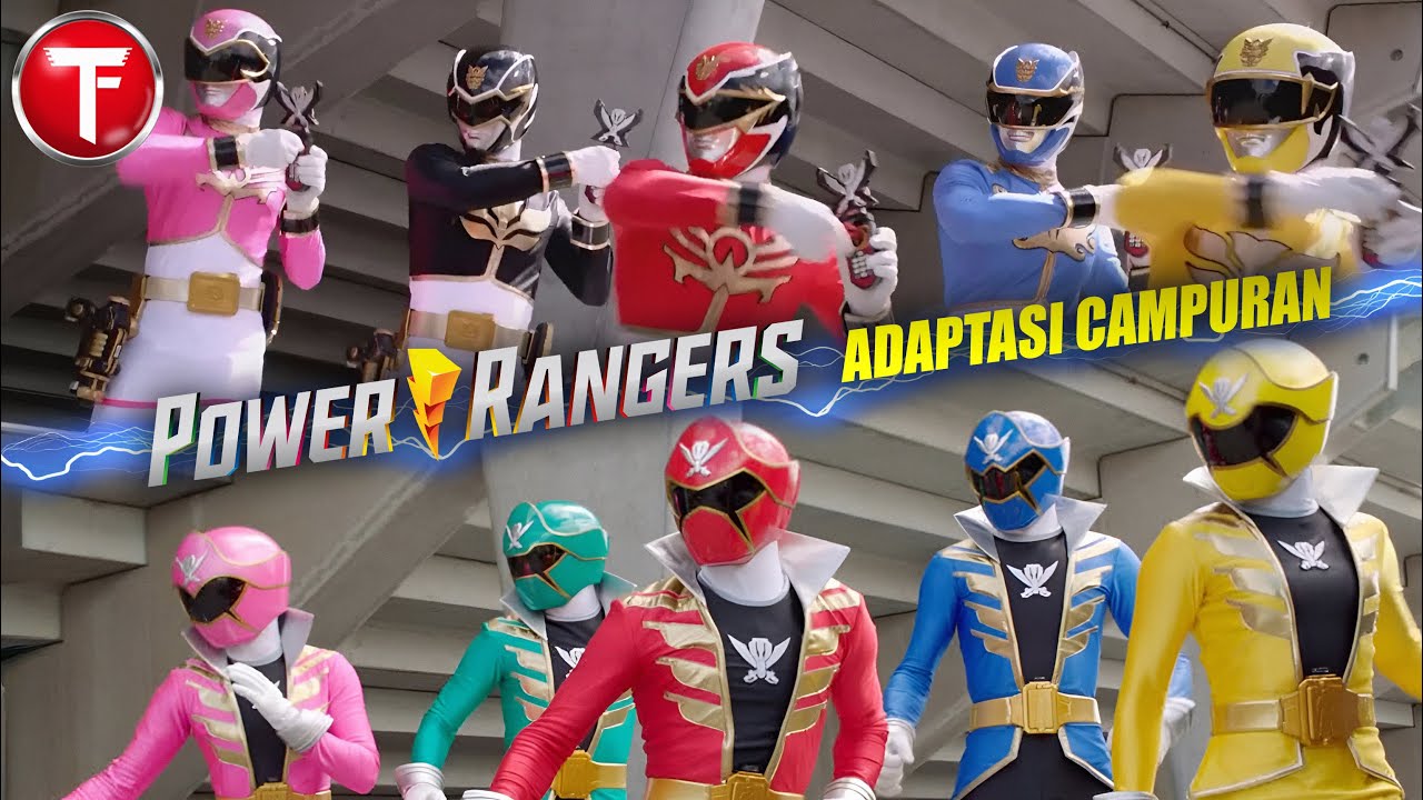 7+ Power Rangers Hasil Adaptasi Campuran