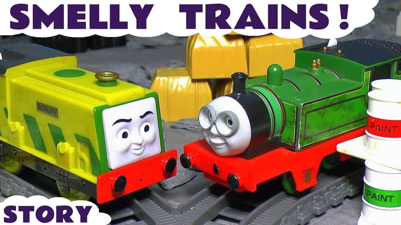 Thomas and Friends Smelly Toy Trains Story