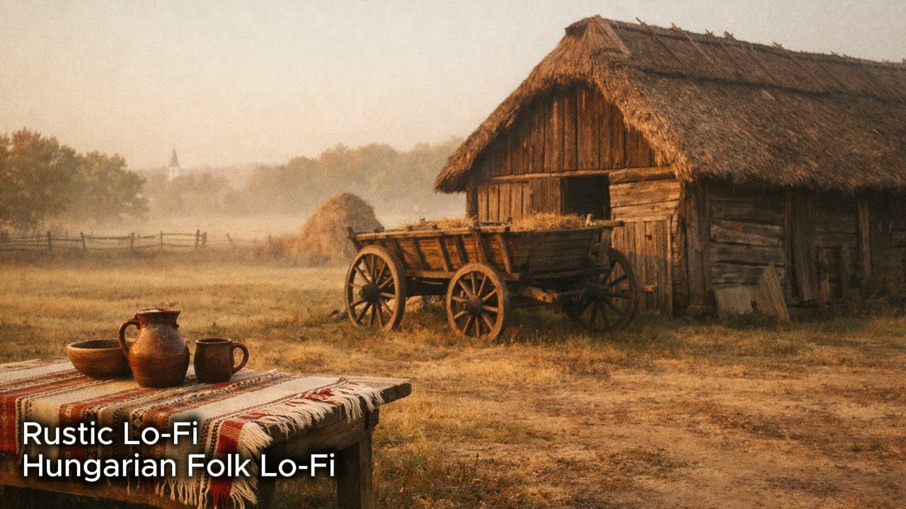 Rustic Hungarian Folk Lo-Fi 🌾 Countryside Morning Atmosphere (1h 52m)