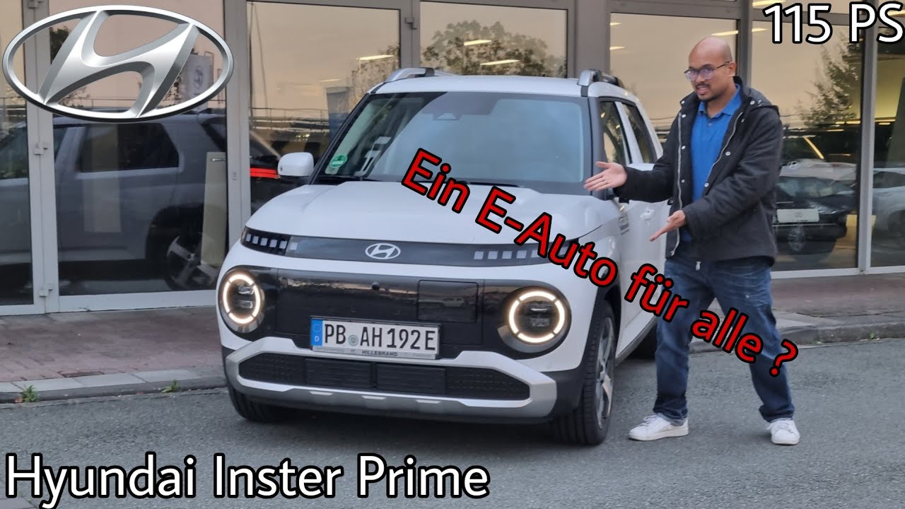 На что способен новый электромобиль Hyundai? — Обзор Hyundai Inster Prime I 2025 года. Тест-драйв