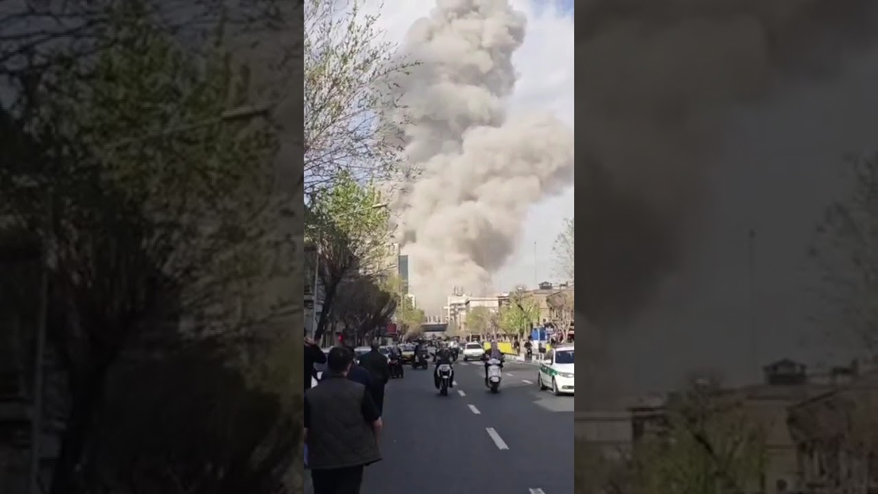 Israel Launches Missile Strikes on Iran &ndash; Explosions Reported in Tehran #israelattackiran
