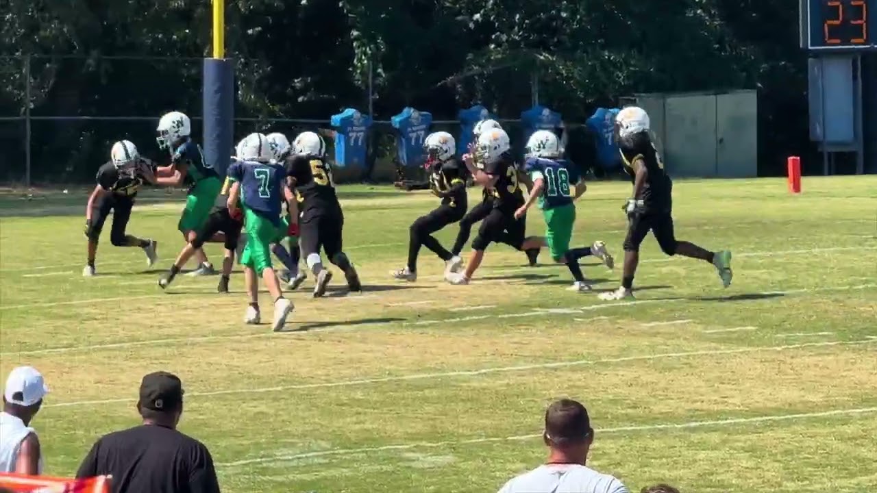 Jacob Flanagan- Class of 2031 - 2025 Football Highlights- 7th grade- #10 