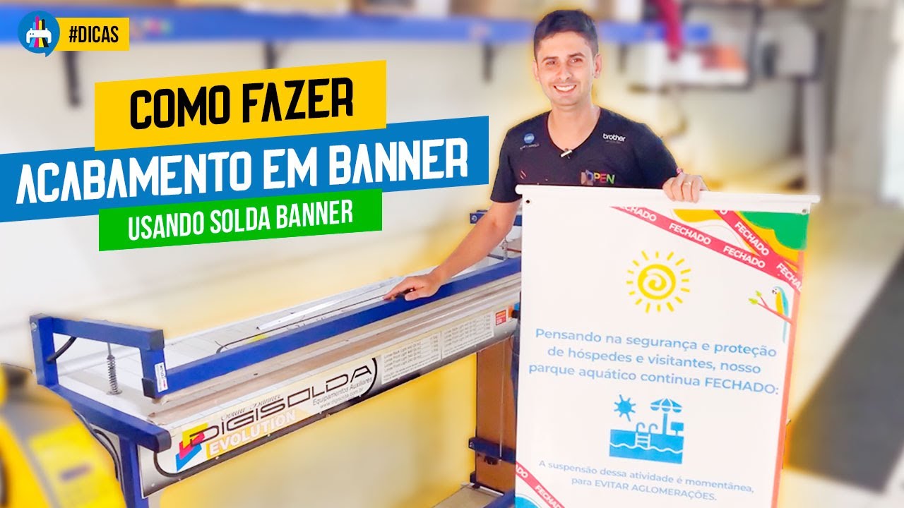COMO USAR UMA SOLDA BANNER