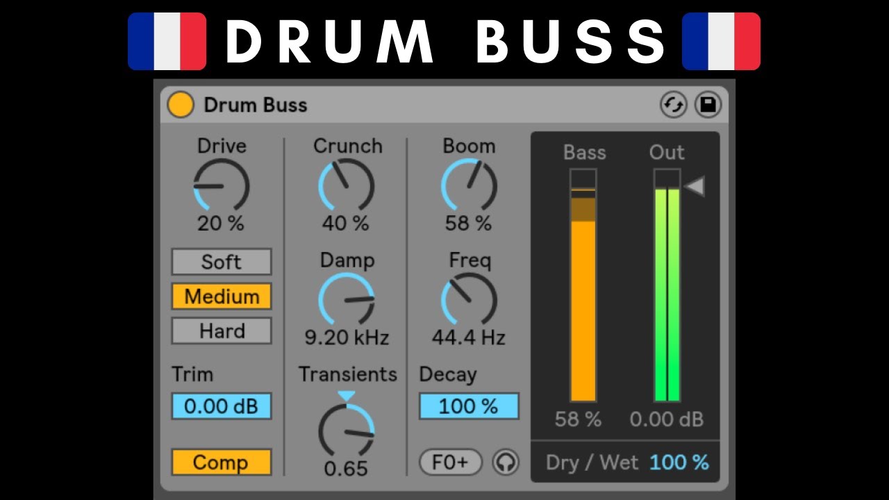Drum Buss dans Ableton Live