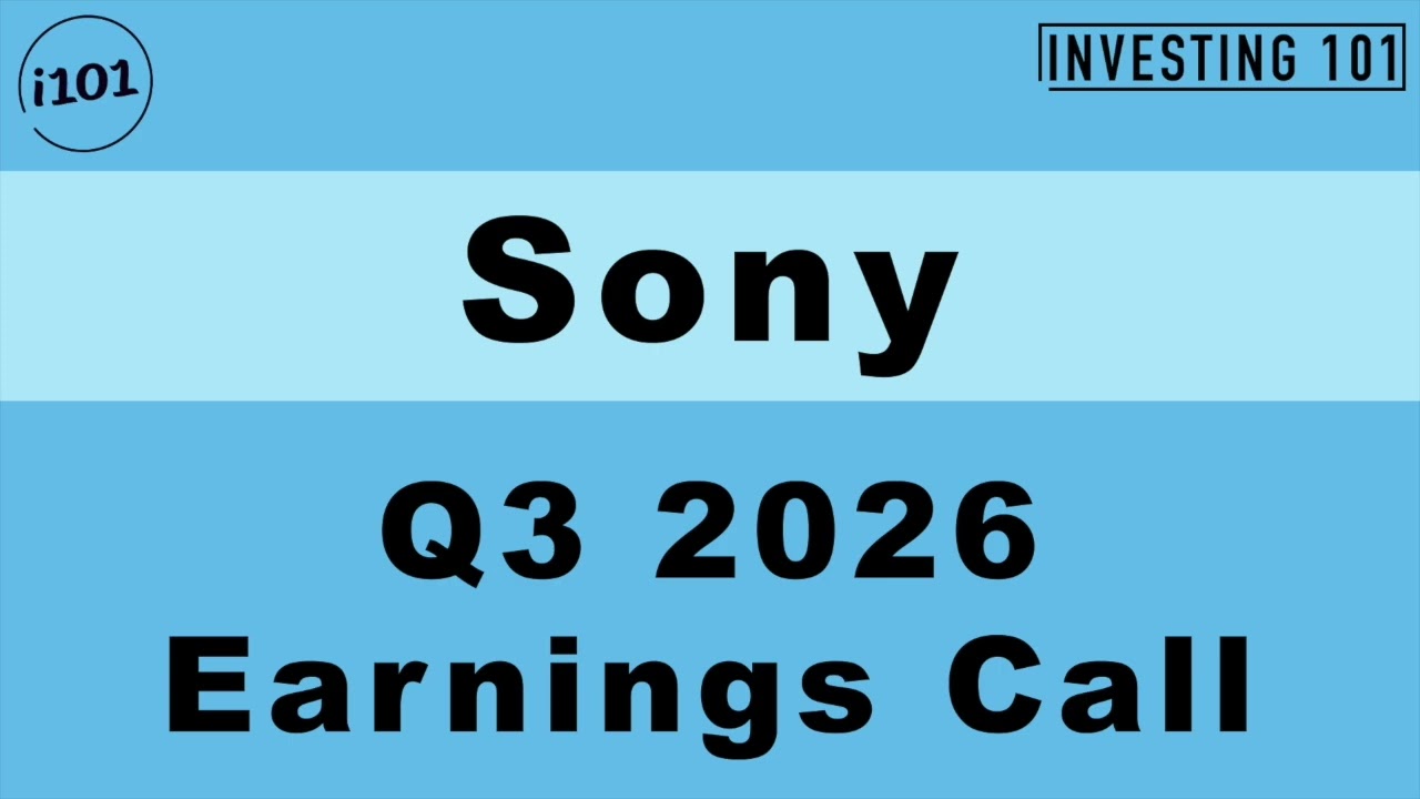 Sony Q3 2026 Earnings Call