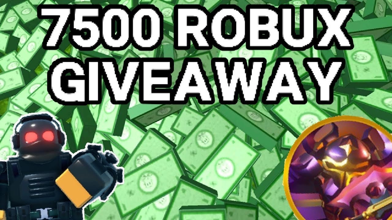 (CLOSED) 7500 ROBUX GIVEAWAY (TDS Executioner Gamepass) | Tower Defense Simulator ROBLOX