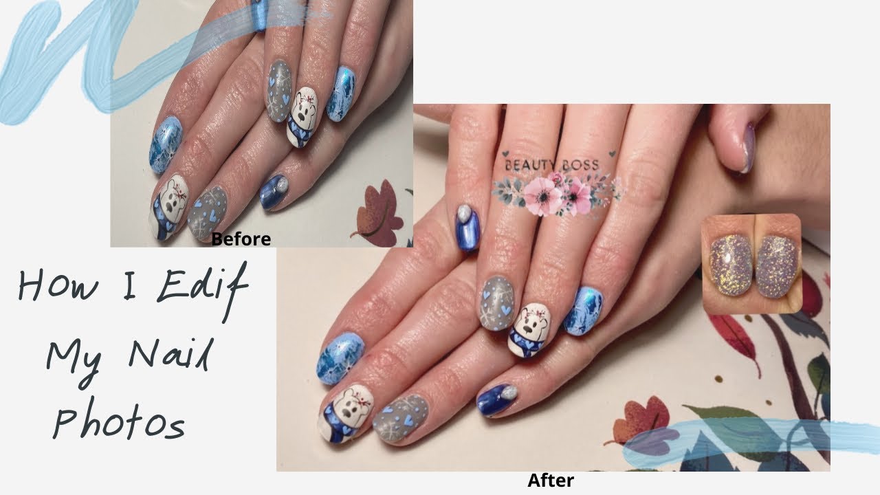 How I edit my nail photos for FREE! | BEAUTY BOSS SALON
